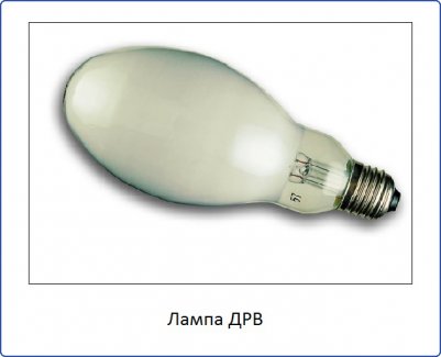 Лампа ДРВ