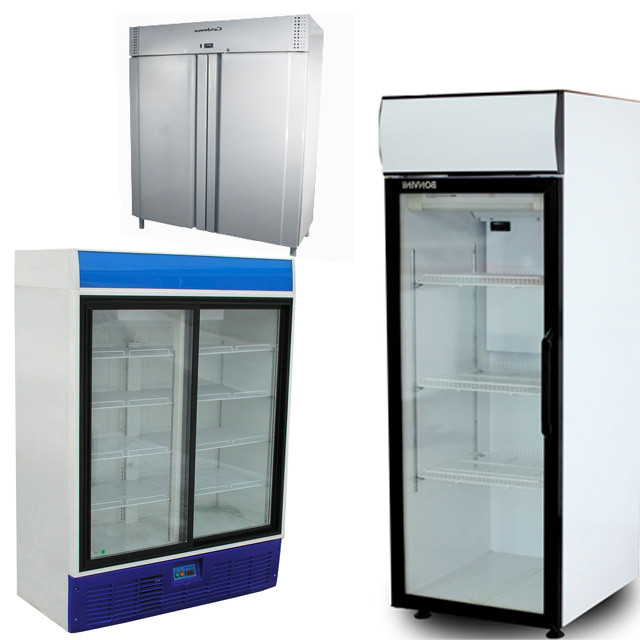 виды холодильных шкафов